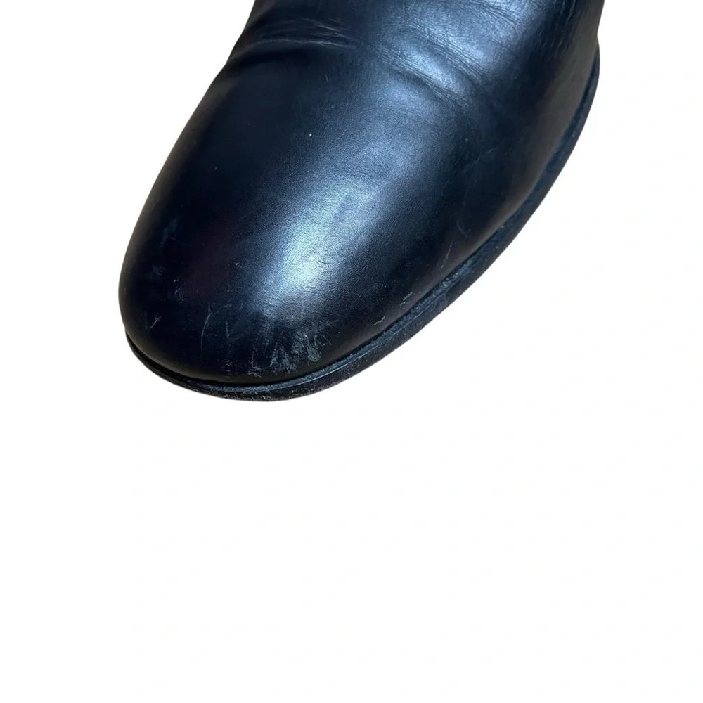 GUCCI Babouska Studded Knee High‎ Tall Leather Boots